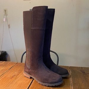 Women’s KneeHigh Boots, Ariat -Sutton H20 Chocolate color, Size 8-8.5 Waterproof